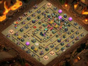 Base Clach of Clans TH 14